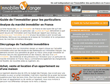 Tablet Screenshot of immobilier-danger.com
